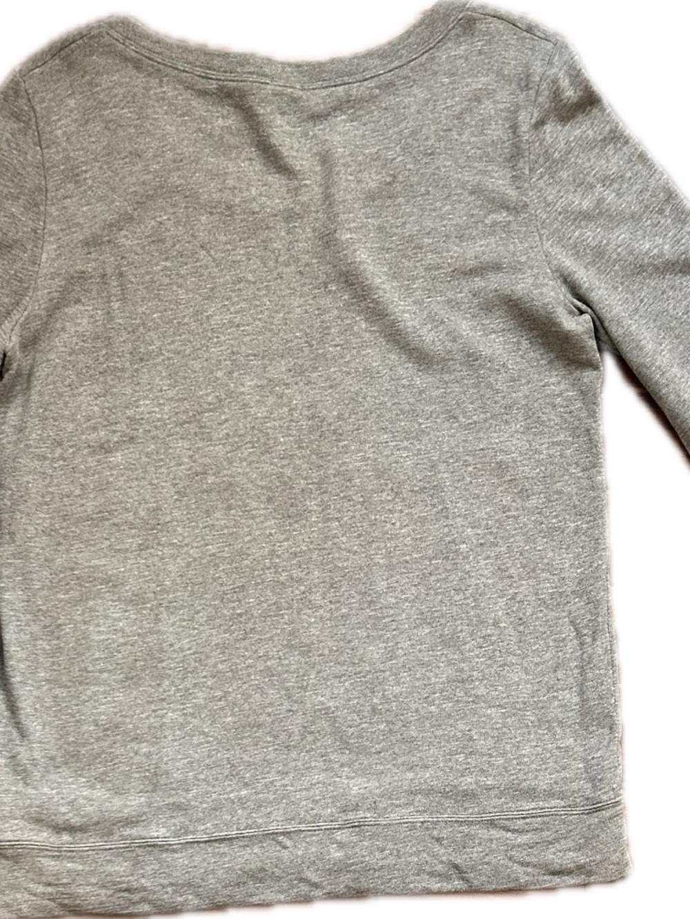 J. Crew Gray Sequin Front Sweatshirt - Picture 9 of 11